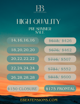High Quality 4 Bundle Package (PRE-SUMMER SALE)