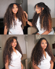 Raw V-Part Wig